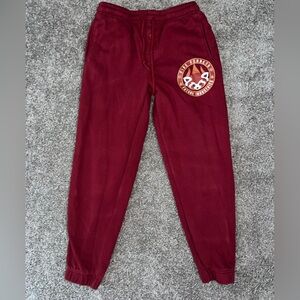 AVATAR Men’s Small Red Sweatpants With Custom Design